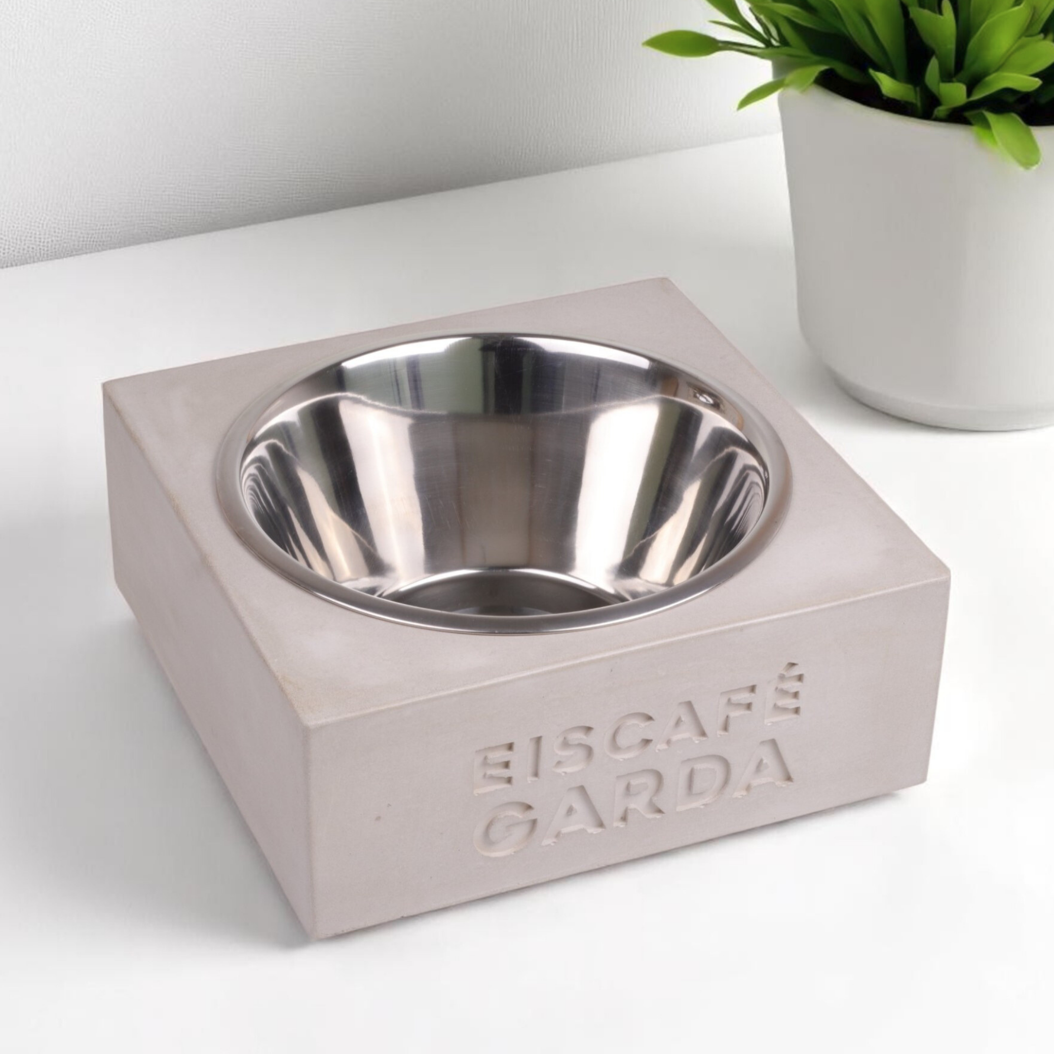 Hundenapf personalisiert aus Beton | Futternapf Beton | Wassernapf Hund Beton l handgemacht